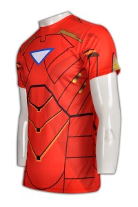T310 tailor made sublimation tee shirts online ordering digital printed whole printed team group transfer pattern supplier company